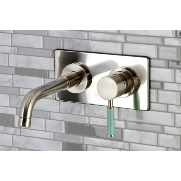 Kingston Brass Concord Wall Mounted Faucet Bathroom Faucet & Reviews ...